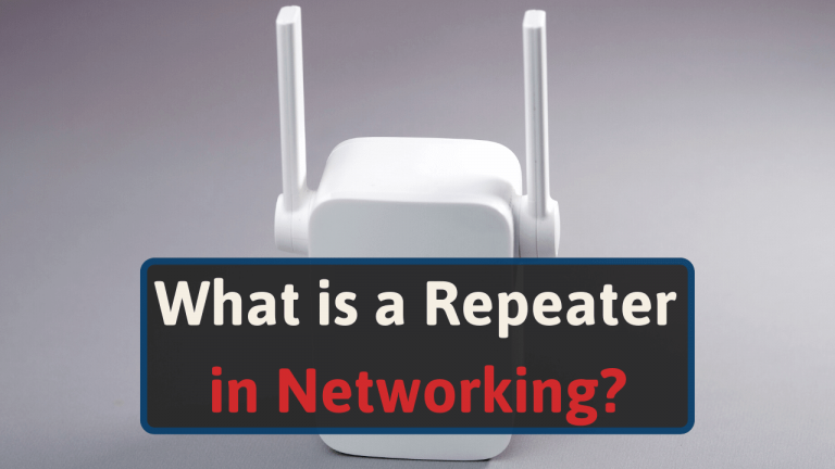 What is a repeater in networking