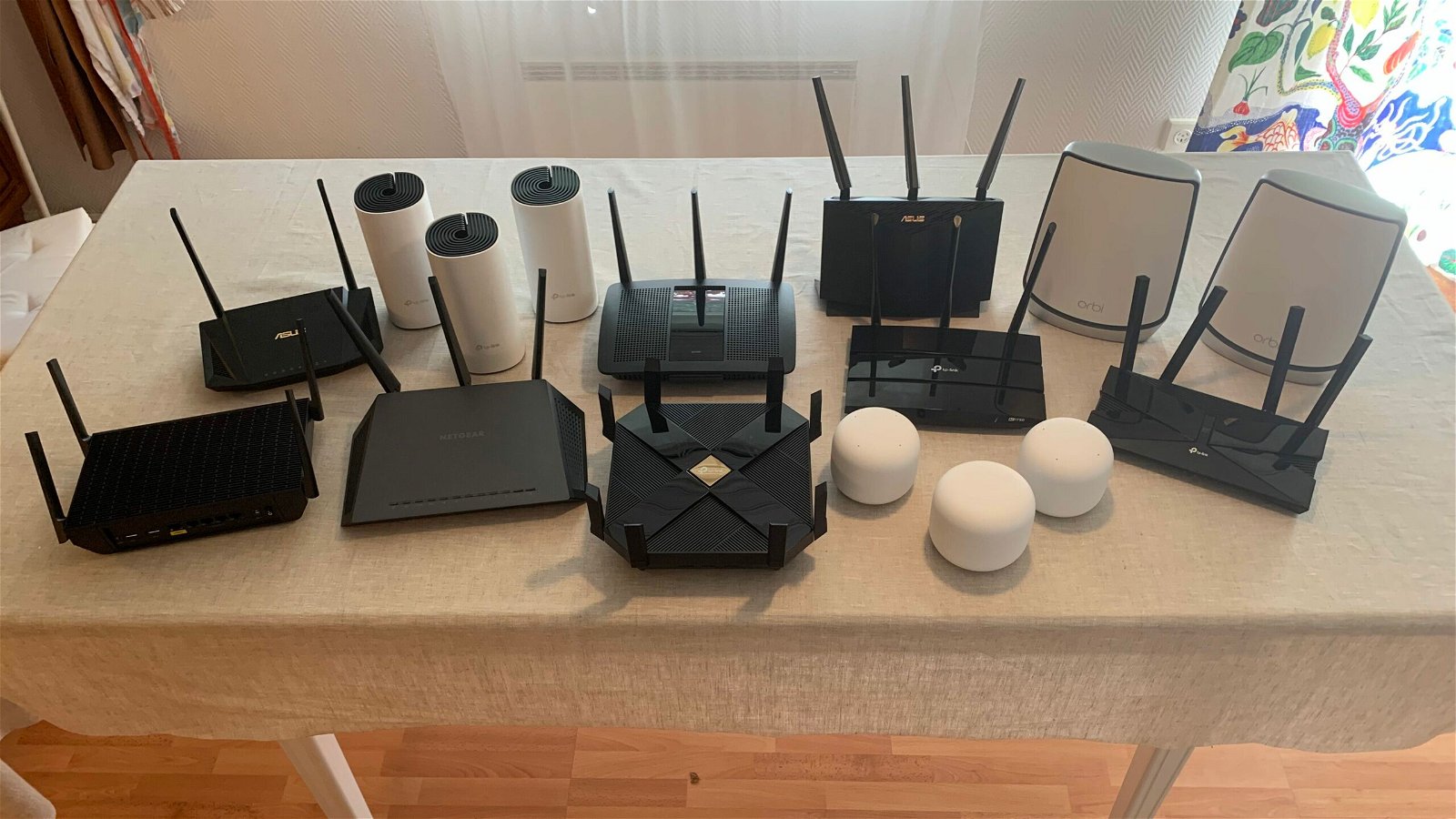 Some of the routers we have tested