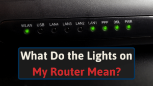 What Do the Lights on My Router Mean
