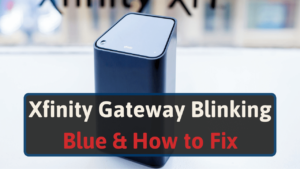 Xfinity Modem Router Blinking Blue and How to Fix